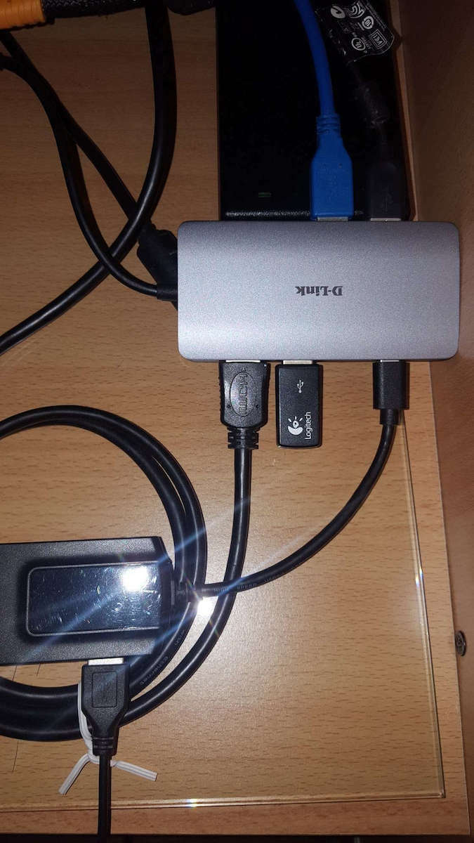 D-Link USB-C Docking Station με HDMI 4K PD Ethernet Ασημί (DUB-M810) - Image 6