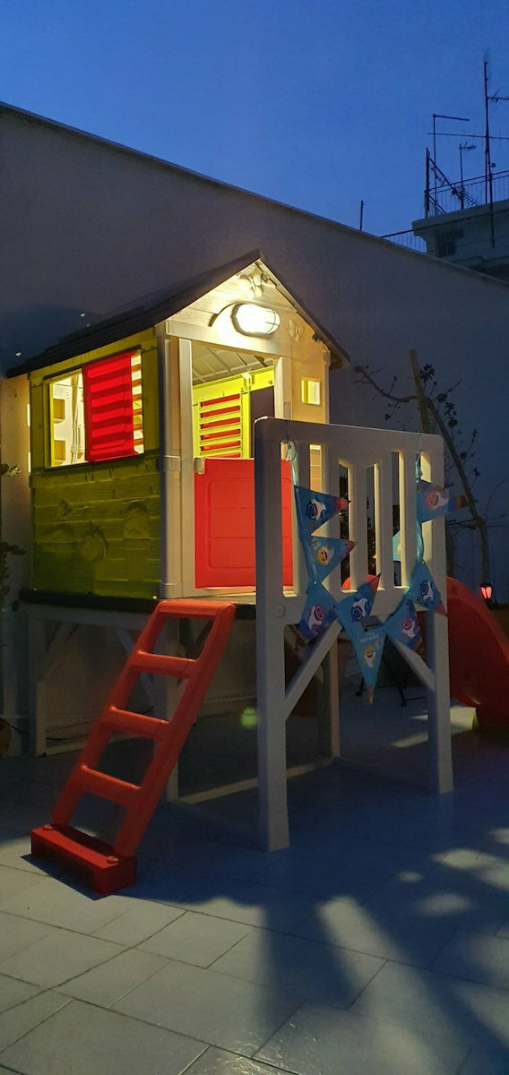 Smoby Παιδικό Σπιτάκι Κήπου House On Stilts με Τσουλήθρα 243x160x197εκ. 810802 - Image 6