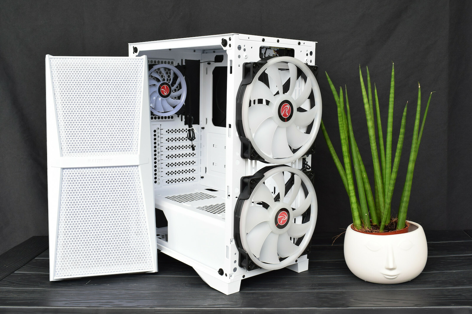 Raijintek Silenos MS Pro Gaming Midi Tower Κουτί Υπολογιστή με Πλαϊνό Παράθυρο Λευκό - Image 10