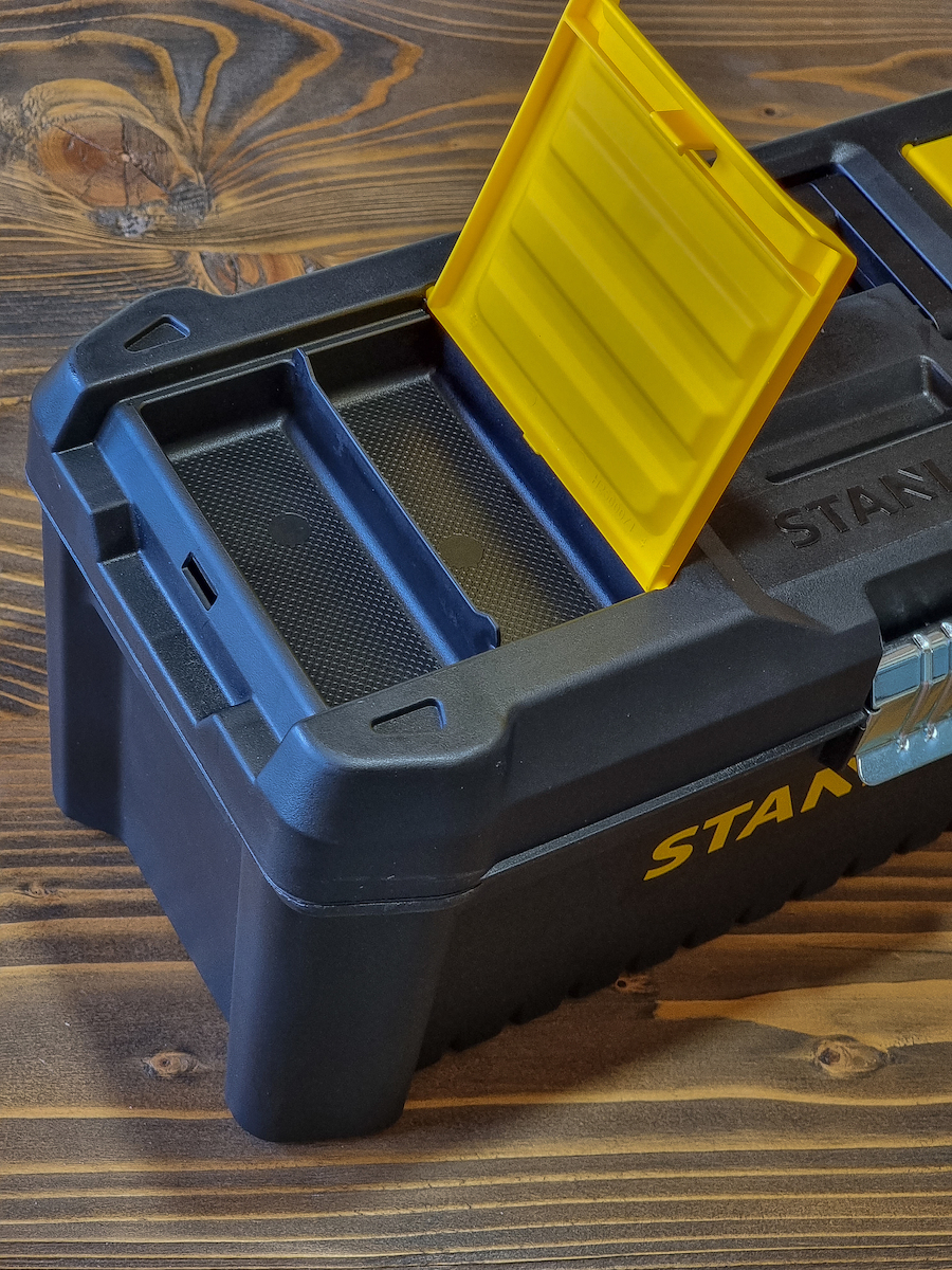 Stanley Essential Εργαλειοθήκη Χειρός Πλαστική με Ταμπακιέρα Π40.6xB21xΥ19.5cm STST1-75518 - Image 12