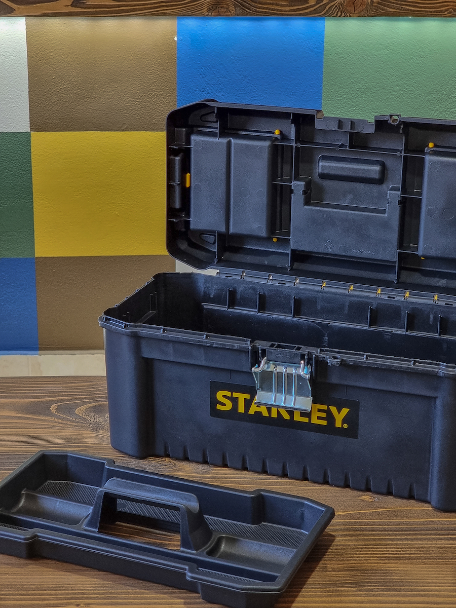 Stanley Essential Εργαλειοθήκη Χειρός Πλαστική με Ταμπακιέρα Π40.6xB21xΥ19.5cm STST1-75518 - Image 13