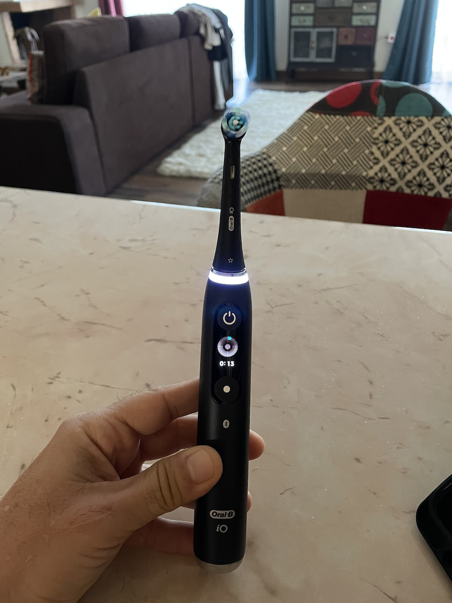 Oral-B IO Series 9N Ηλεκτρική Οδοντόβουρτσα με Θήκη Ταξιδίου White Alabaster - Image 21