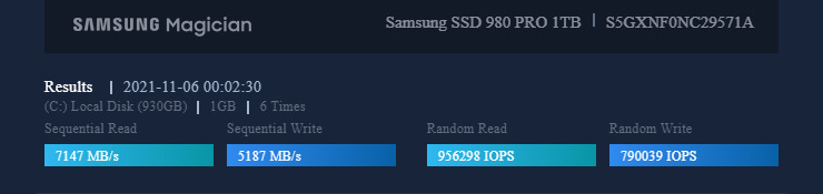 Samsung 980 Pro SSD 1TB M.2 NVMe PCI Express 4.0 MZ-V8P1T0BW - Image 11
