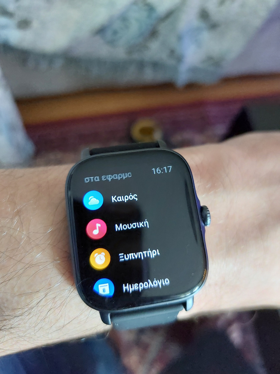 Amazfit GTS 3 Aluminium 43mm Αδιάβροχο Smartwatch με Παλμογράφο (Graphite Black) - Image 9