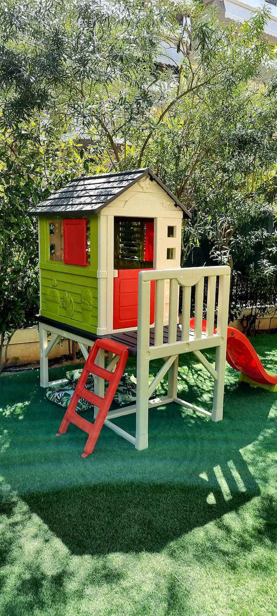 Smoby Παιδικό Σπιτάκι Κήπου House On Stilts με Τσουλήθρα 243x160x197εκ. 810802 - Image 7