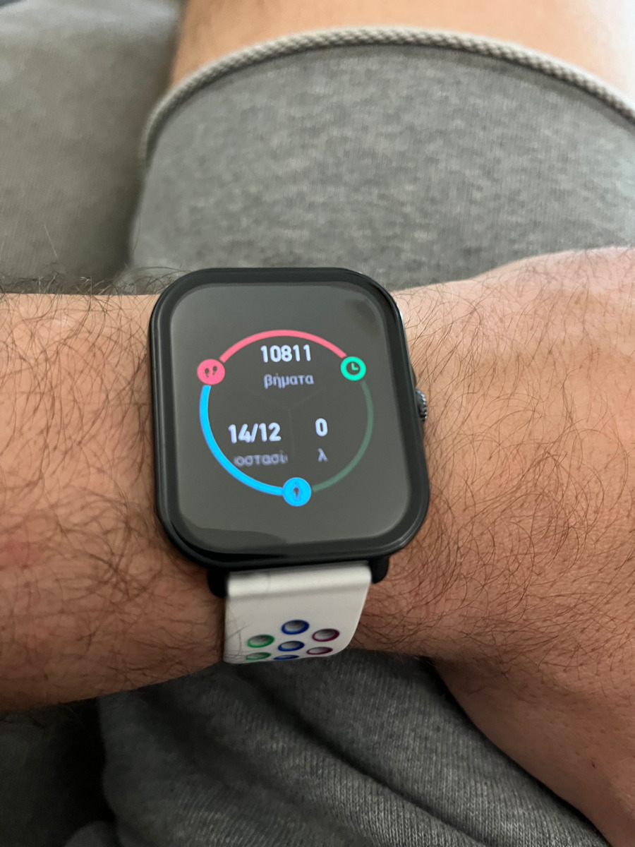 Amazfit GTS 3 Aluminium 43mm Αδιάβροχο Smartwatch με Παλμογράφο (Graphite Black) - Image 11