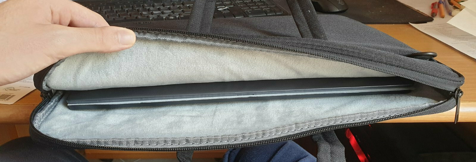 Trust Bologna Τσάντα Ώμου / Χειρός για Laptop 16" σε Πράσινο χρώμα - Image 9