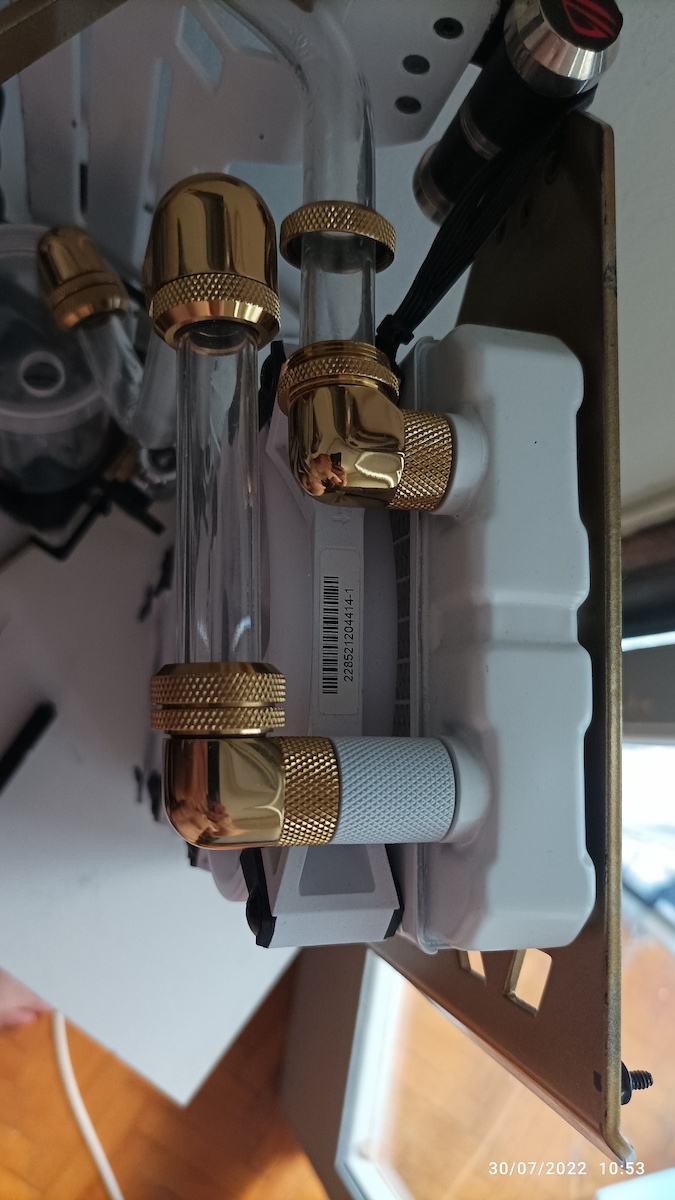 Alphacool Icicles Extension 20mm G1 / 4 AG to G1 / 4 IG Fittings Λευκό ALPHACOOL-17568 - Image 7