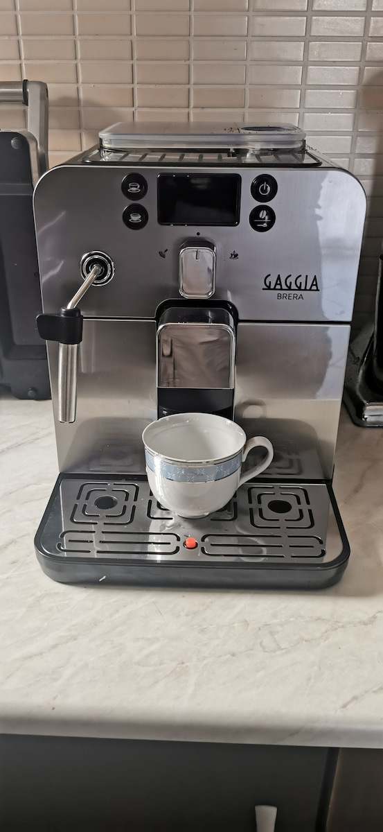 Gaggia Brera Αυτόματη Μηχανή Espresso 1400W Πίεσης 15bar με Μύλο Άλεσης Μαύρη - Image 13