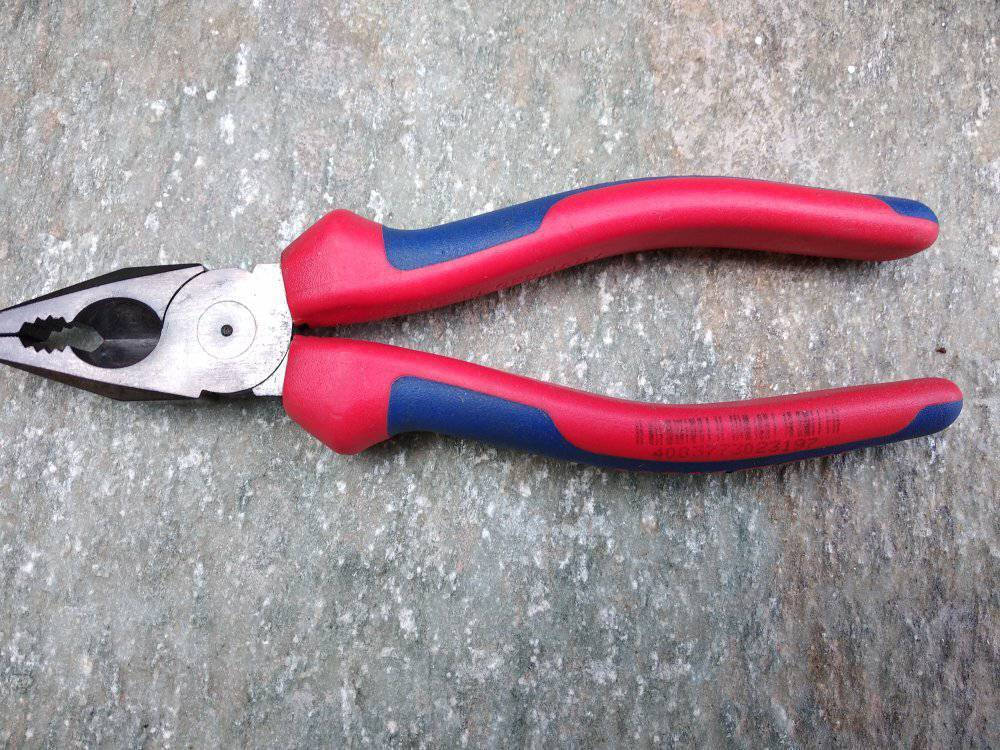 Knipex Πένσα Ίσια Ηλεκτρολόγου Μήκους 180mm 03 02 180 - Image 11