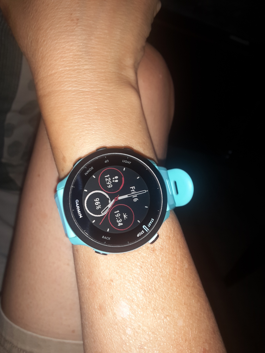 Garmin Forerunner 55 42mm Αδιάβροχο Smartwatch με Παλμογράφο (Aqua) - Image 11