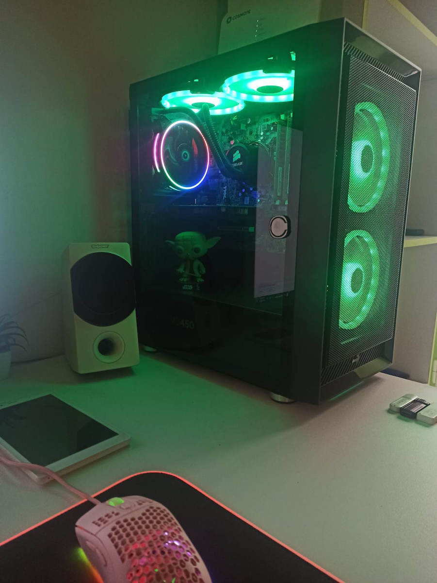 Aerocool Graphite ARGB Gaming Midi Tower Κουτί Υπολογιστή με Πλαϊνό Παράθυρο Μαύρο - Image 12
