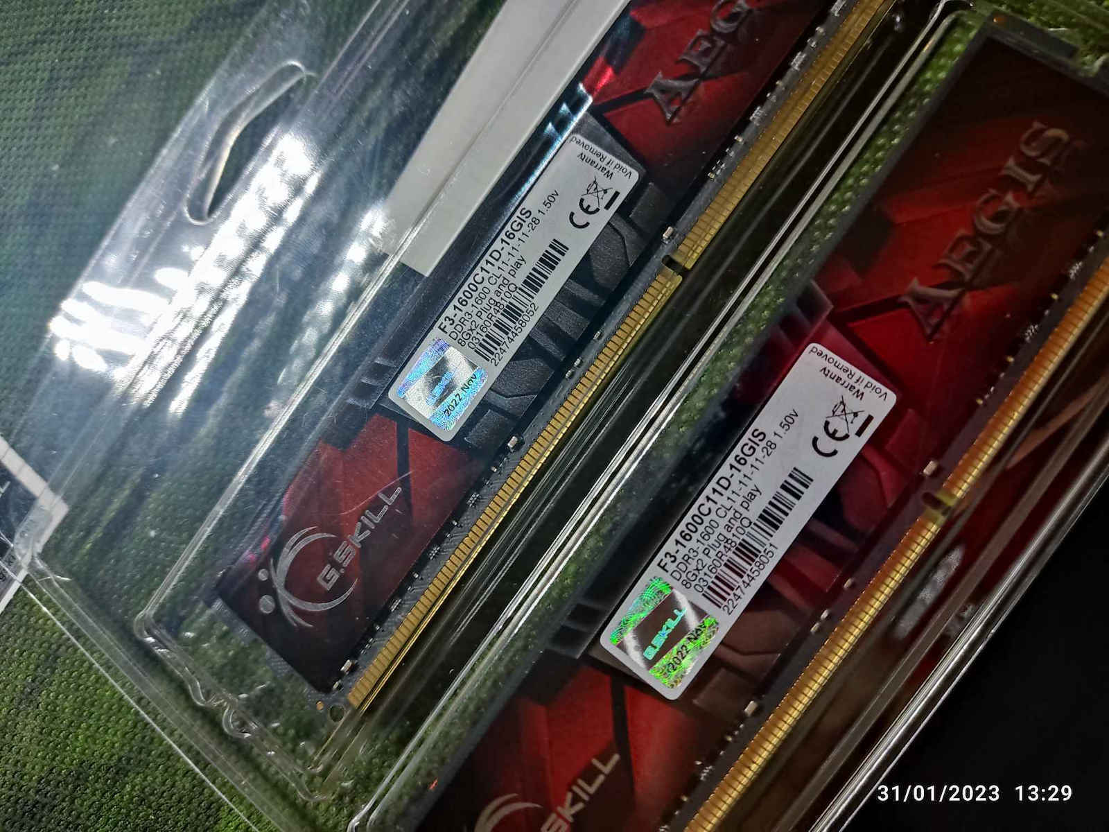 G.Skill Aegis DDR3 8GB RAM με 2x4GB Modules και Ταχύτητα 1600 για Desktop F3-1600C11D-8GIS - Image 5