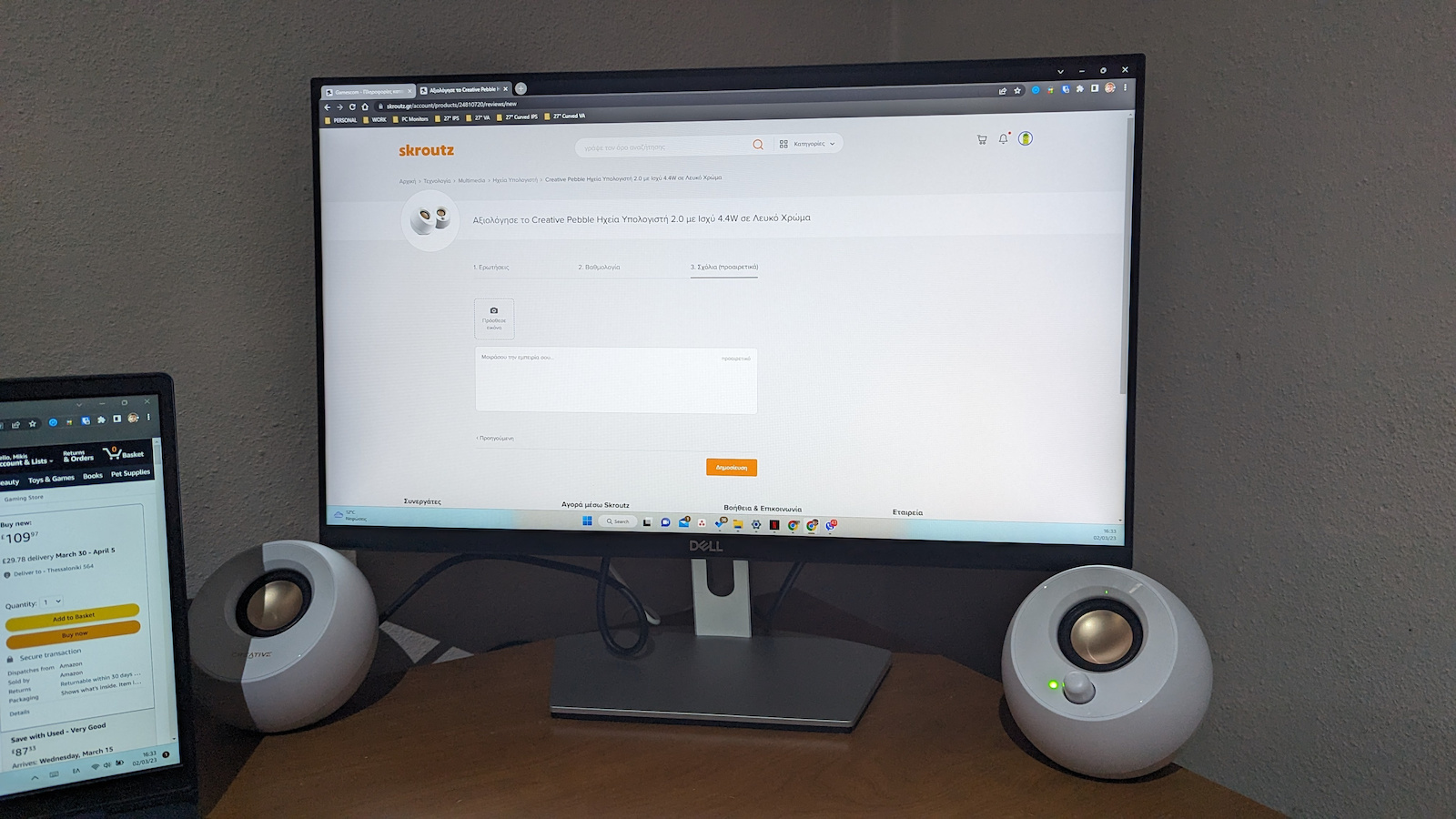Creative Pebble Ηχεία Υπολογιστή 2.0 με Ισχύ 4.4W σε Λευκό Χρώμα - Image 8