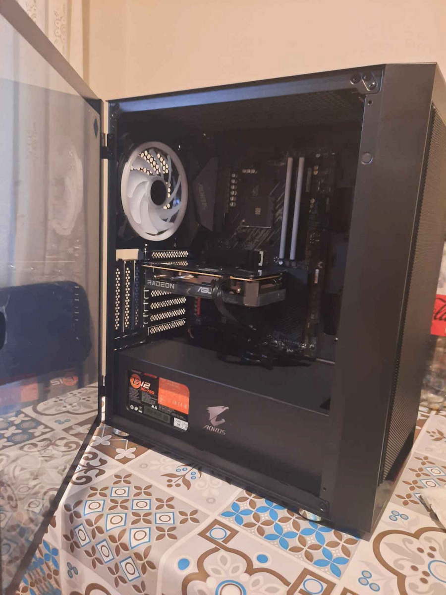 Aerocool Graphite ARGB Gaming Midi Tower Κουτί Υπολογιστή με Πλαϊνό Παράθυρο Μαύρο - Image 13