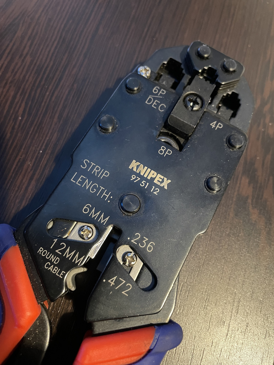 Knipex Πρέσα Ακροδεκτών Δικτύου RJ12, RJ45 με Απογυμνωτή & Μηχανισμό Καστάνιας (Μήκος 190mm) 97 51 10 - Image 14