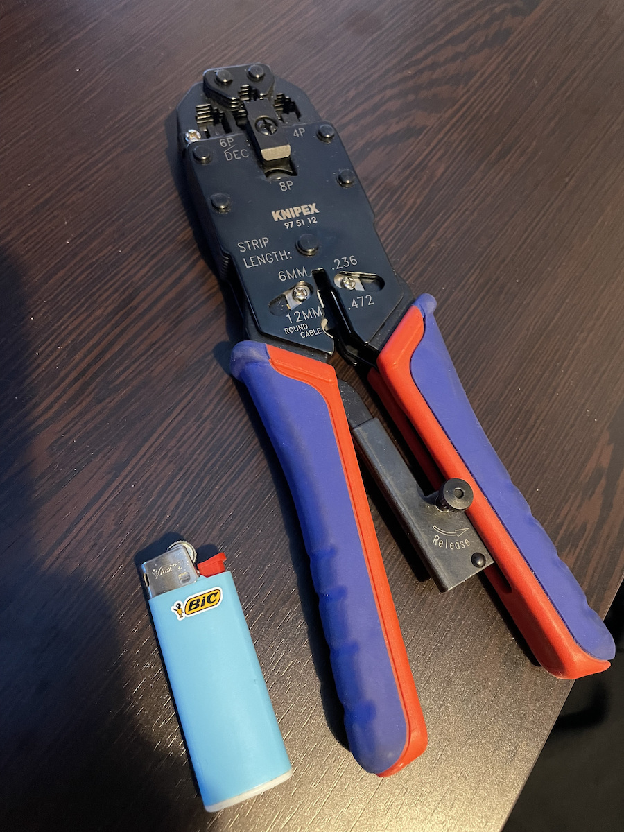 Knipex Πρέσα Ακροδεκτών Δικτύου RJ12, RJ45 με Απογυμνωτή & Μηχανισμό Καστάνιας (Μήκος 190mm) 97 51 10 - Image 15