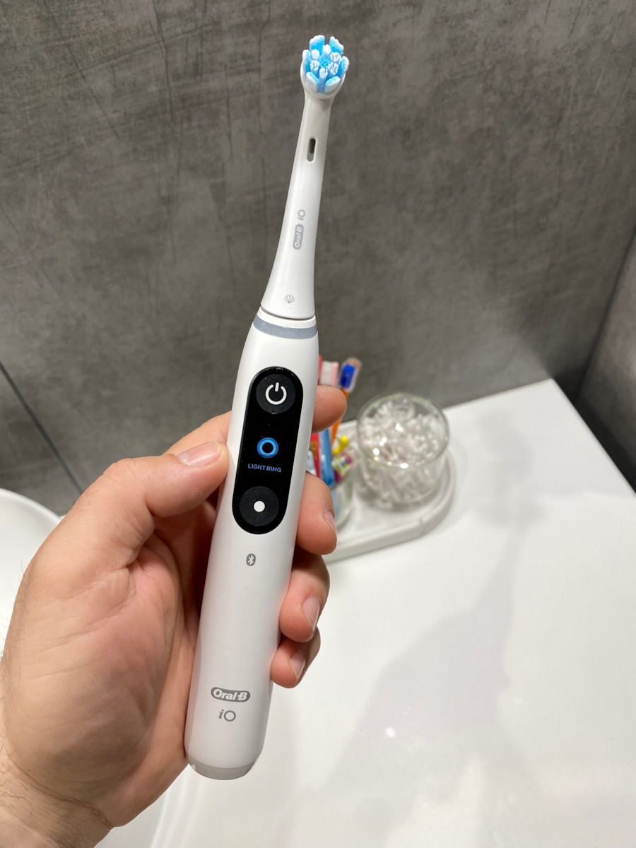 Oral-B IO Series 9N Ηλεκτρική Οδοντόβουρτσα με Θήκη Ταξιδίου White Alabaster - Image 20