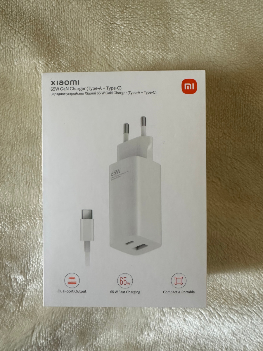 Xiaomi Φορτιστής GaN με Θύρα USB-A και Θύρα USB-C και Καλώδιο USB-C - USB-C 65W Power Delivery Λευκός (GaN BHR5515GL) - Image 11