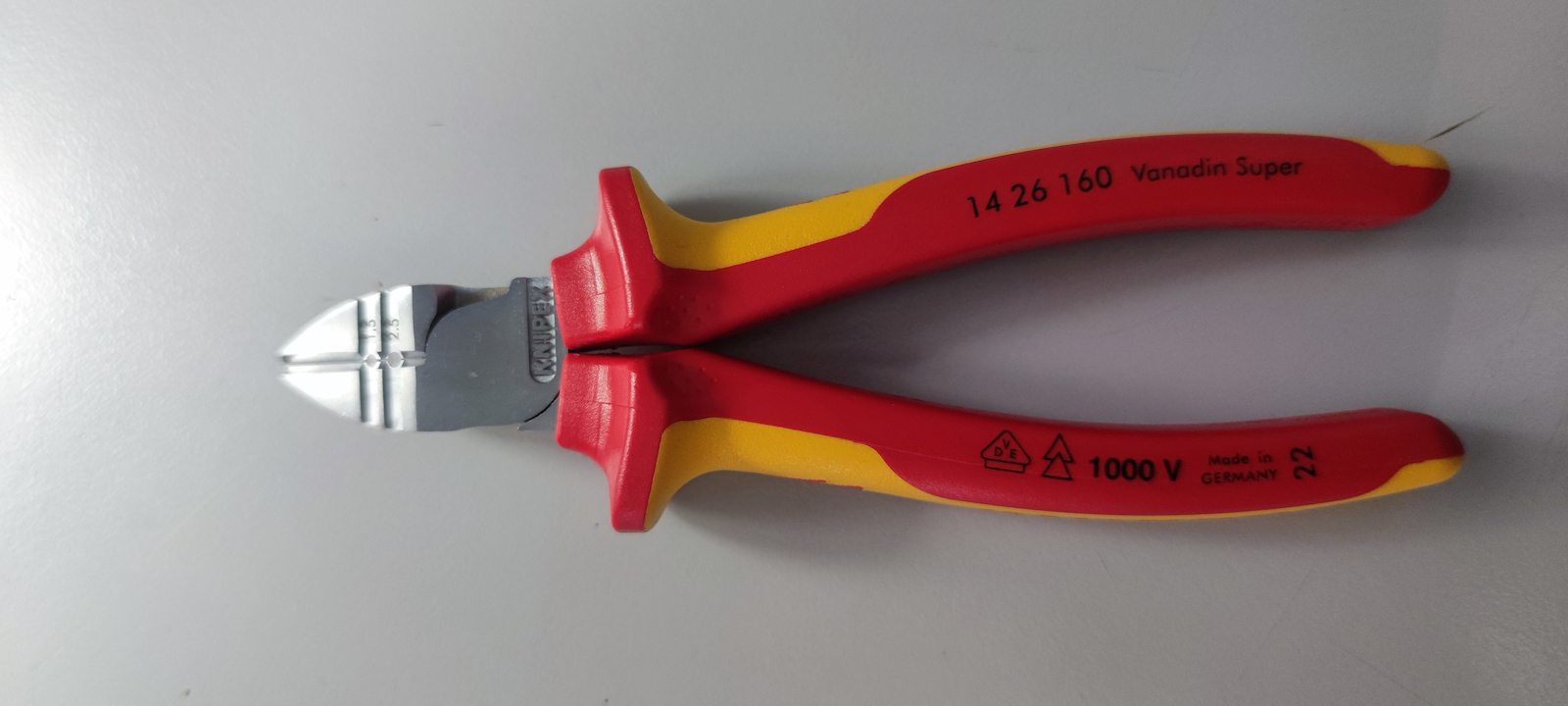 Knipex Πλαγιοκόφτης Πλάγιο Ηλεκτρολόγου Μήκους 160mm 14 26 160 - Image 5