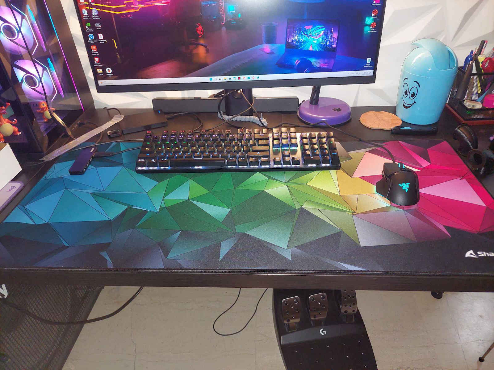 Sharkoon Skiller SGP30 Gaming Mouse Pad XXL 900mm Mesh - Image 4