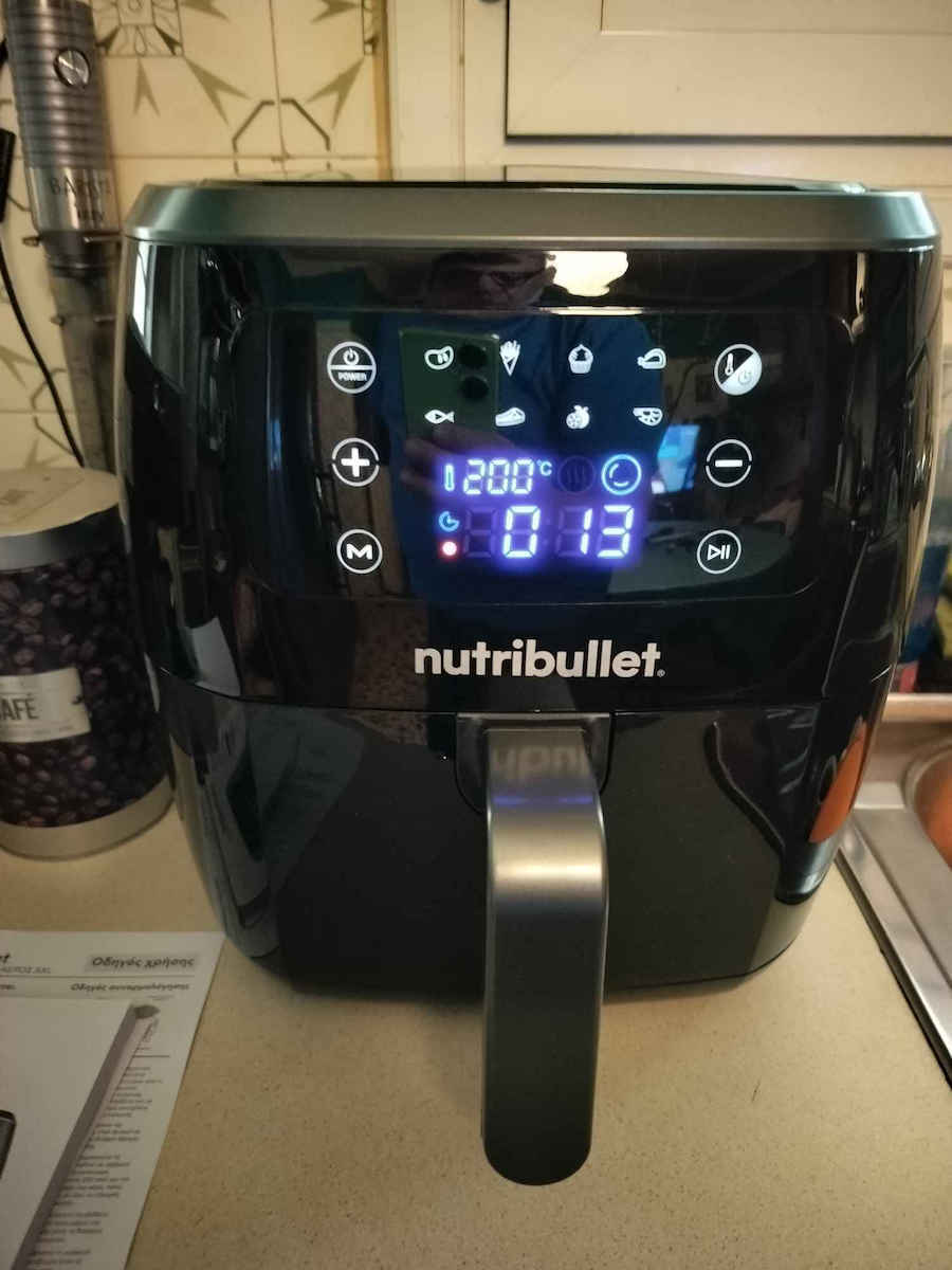 NutriBullet Air Fryer 7lt Μαύρο NBA071B - Image 7