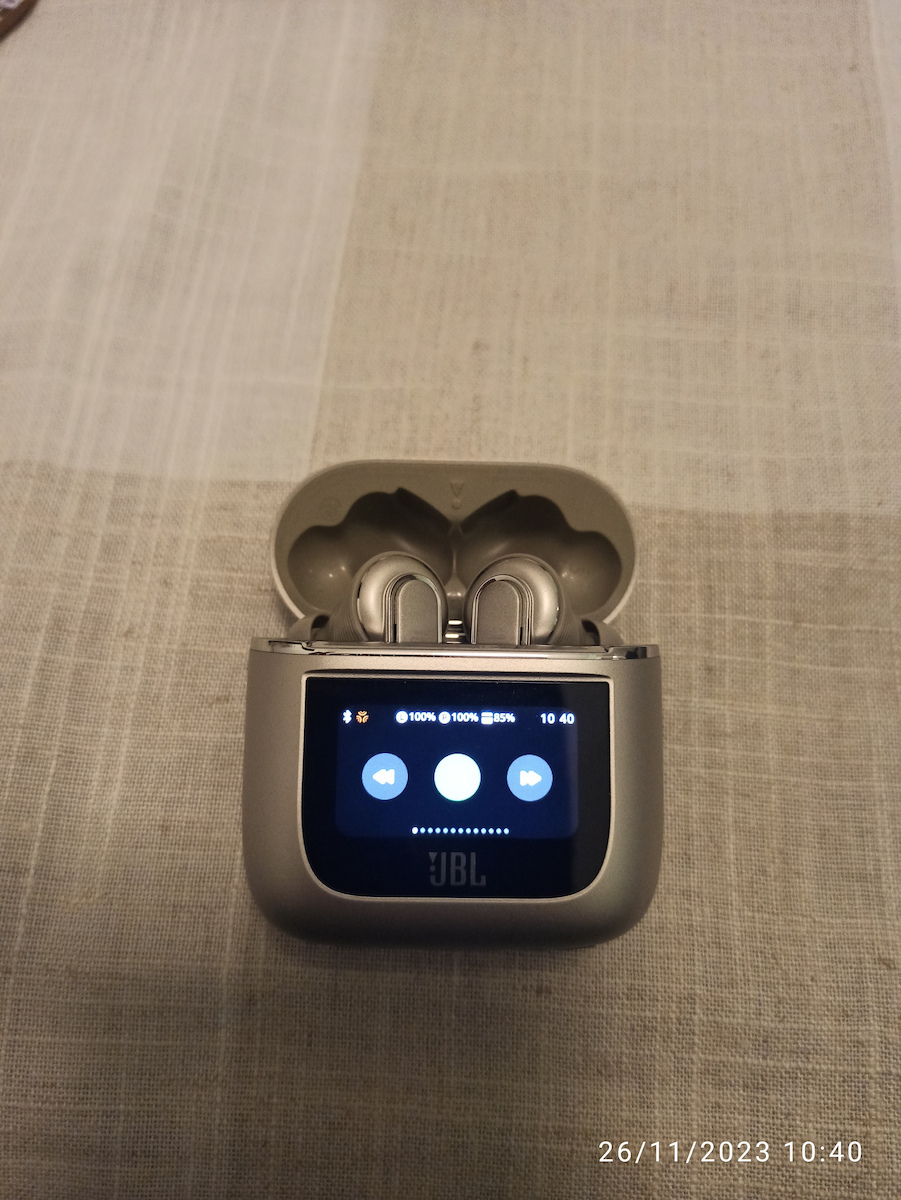 JBL Tour Pro 2 In-ear Bluetooth Handsfree Ακουστικά με Αντοχή στον Ιδρώτα και Θήκη Φόρτισης Μαύρα - Image 10