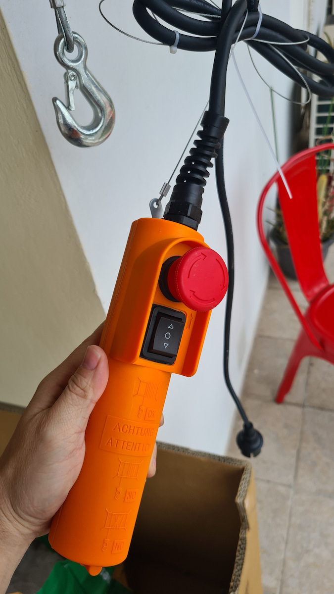 Einhell Ηλεκτρικό Παλάγκο ΤC-EH 500 για Φορτίο Βάρους έως 500kg σε Κόκκινο Χρώμα 2255140 - Image 11