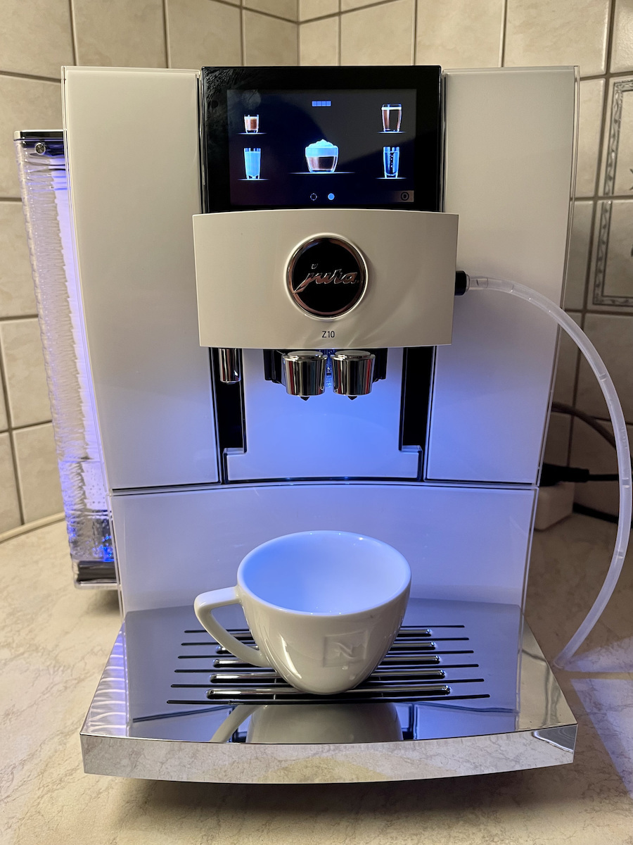 Jura Z10 Αυτόματη Μηχανή Espresso Εντοιχιζόμενη 1450W Πίεσης 15bar για Cappuccino με Μύλο και Wi-Fi Ασημί - Image 11