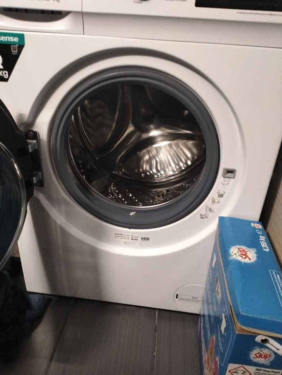 Hisense Πλυντήριο Ρούχων 8kg με Τεχνολογία Ατμού 1400 Στροφών WFQA8014EVJM - Image 8