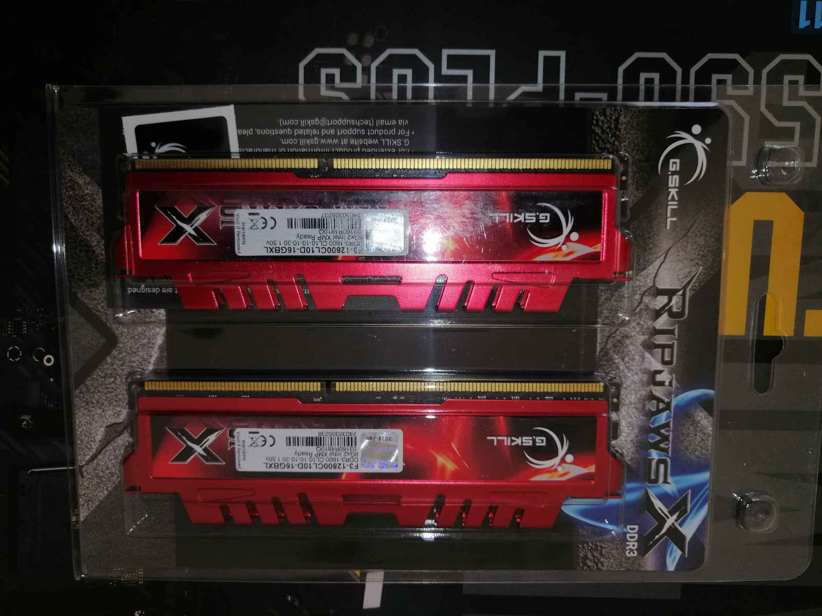 G.Skill RipjawsX DDR3 με Module 1x8GB και Ταχύτητα 1600 για Desktop F3-12800CL10S-8GBXL - Image 5