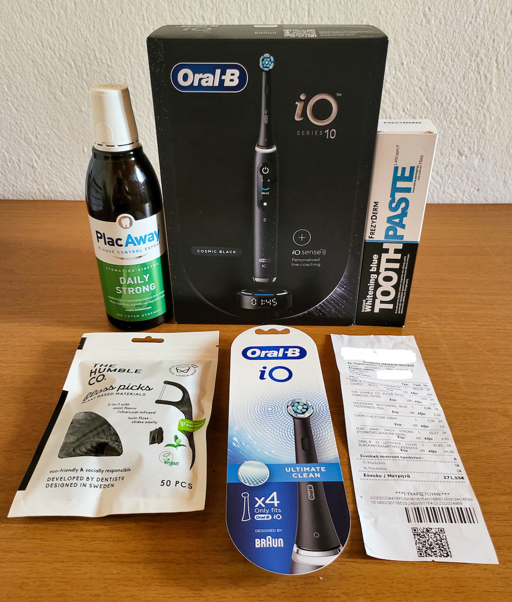Oral-B Io Series 10 Ηλεκτρική Οδοντόβουρτσα με Χρονομετρητή, Αισθητήρα Πίεσης και Θήκη Ταξιδίου White - Image 7