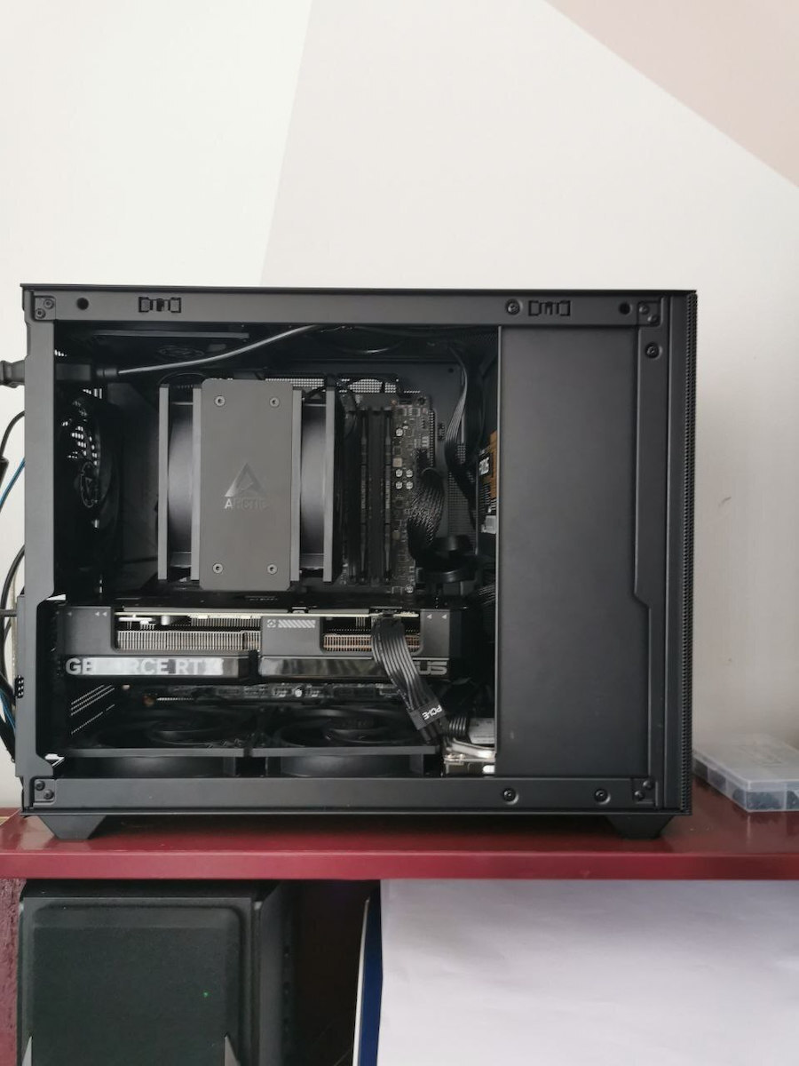 Inter-Tech IM-2 Expander Mini Tower Κουτί Υπολογιστή Μαύρο - Image 5