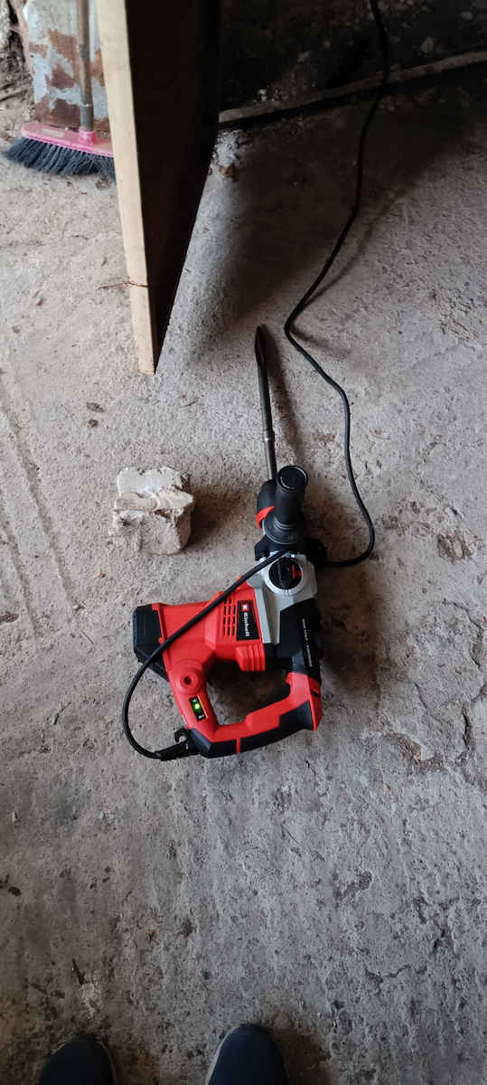 Einhell TE-RH 38 3F Κρουστικό Σκαπτικό Πιστολέτο Ρεύματος 1050W με Υποδοχή SDS Max 4257959 - Image 8