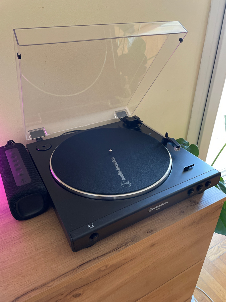 Audio Technica AT-LP60X Πικάπ με Belt Drive και Προενίσχυση Μαύρο - Image 14
