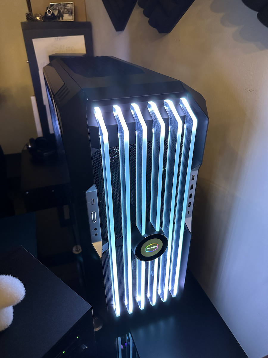 CoolerMaster HAF700 EVO Gaming Full Tower Κουτί Υπολογιστή με Πλαϊνό Παράθυρο και RGB Φωτισμό Titanium Grey - Image 9