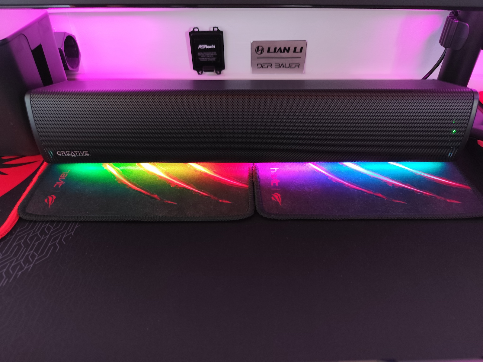 Creative Sound Blaster GS3 Ασύρματα Ηχεία Υπολογιστή 2.0 με RGB Φωτισμό και Bluetooth Ισχύος 24W σε Λευκό Χρώμα - Image 10