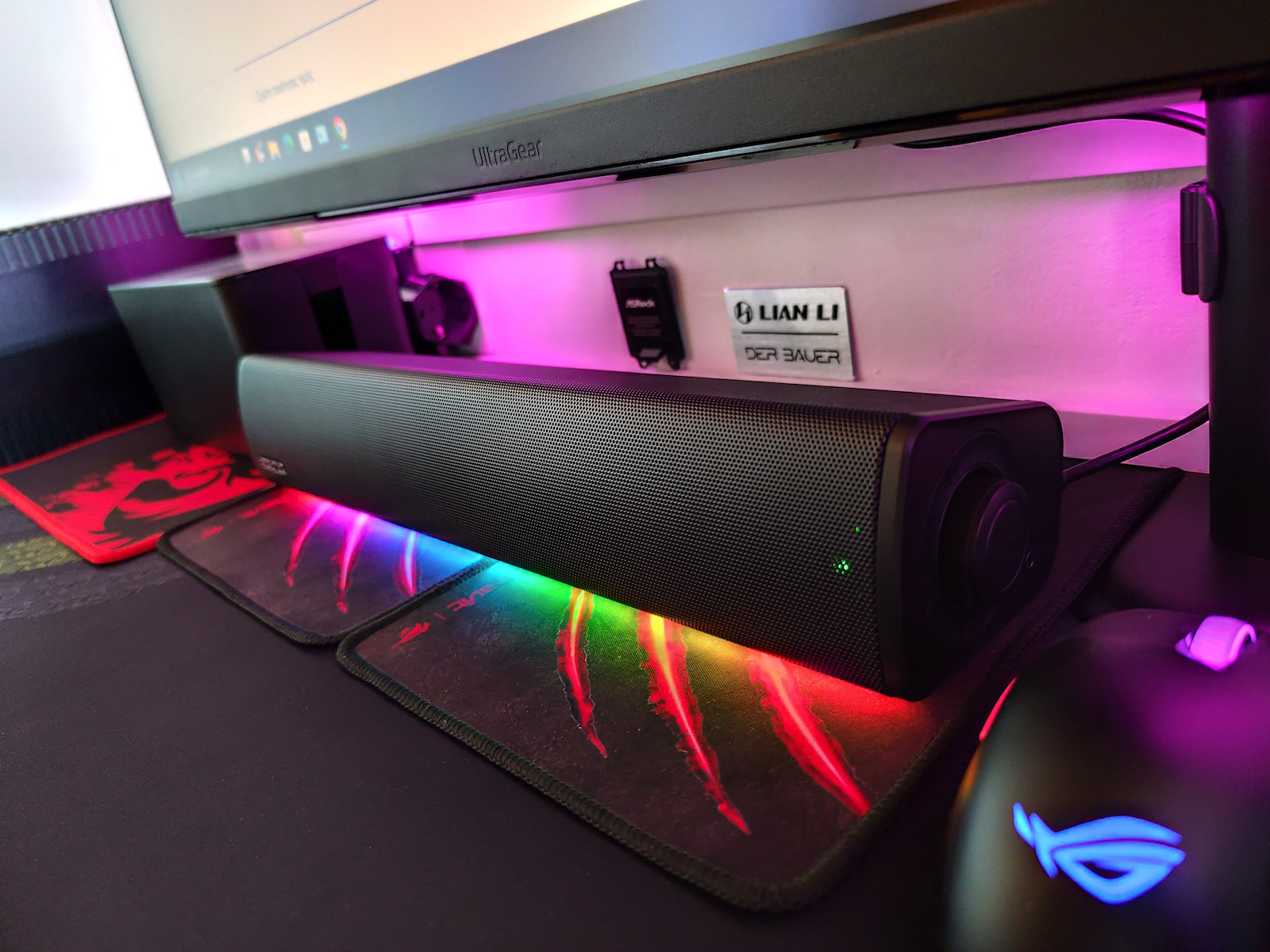 Creative Sound Blaster GS3 Ασύρματα Ηχεία Υπολογιστή 2.0 με RGB Φωτισμό και Bluetooth Ισχύος 24W σε Λευκό Χρώμα - Image 11