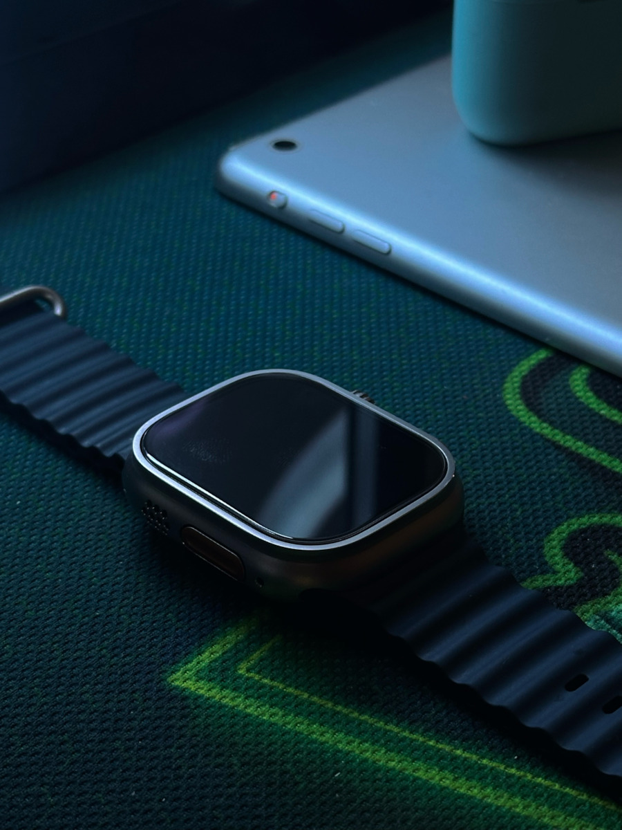 Apple Watch Ultra 2 Titanium 49mm Αδιάβροχο με eSIM και Παλμογράφο (Olive Alpine Loop - Small) - Image 12