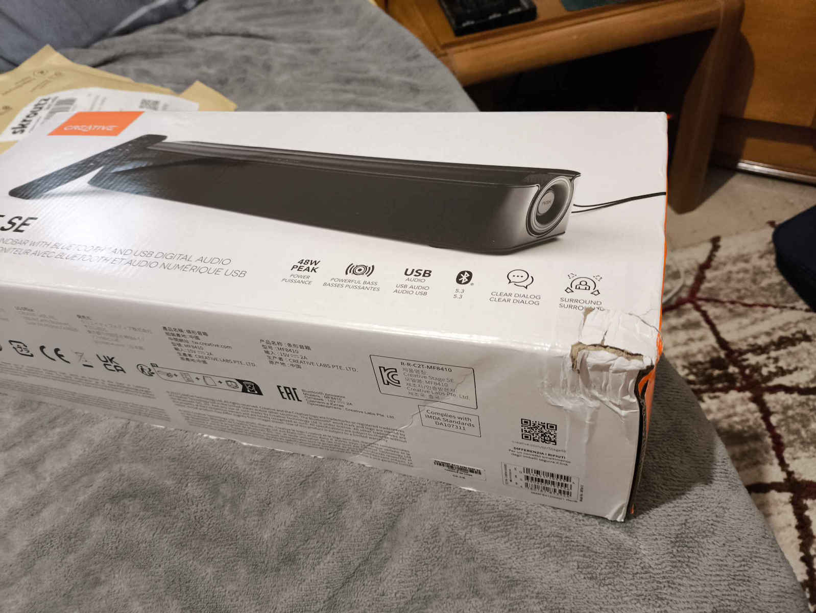 Creative Stage SE Ασύρματα Ηχεία Υπολογιστή 2.0 με Bluetooth και Ισχύ 48W σε Μαύρο Χρώμα - Image 10