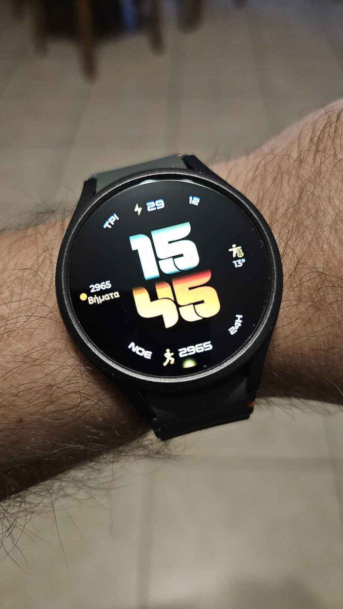 Samsung Galaxy Watch7 Aluminium 40mm Αδιάβροχο (Green) - Image 8