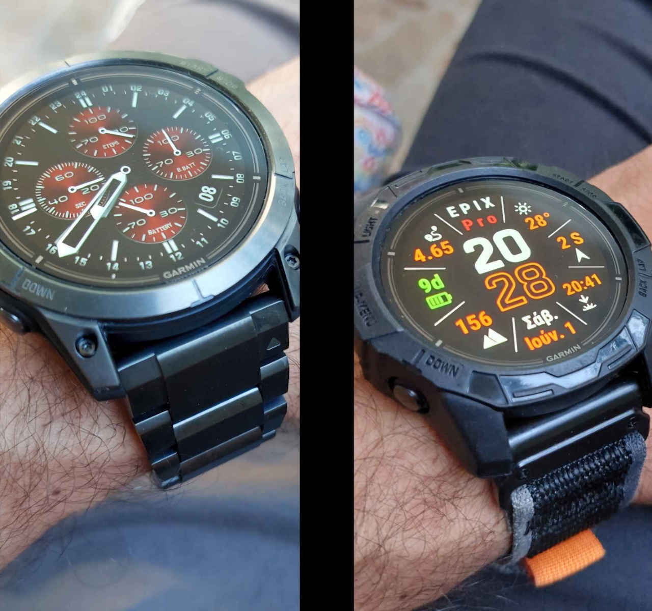 Garmin Epix Pro (Gen 2) Sapphire Edition Titanium 47mm Αδιάβροχο Smartwatch με Παλμογράφο (Carbon Grey DLC Titanium with Black Band) - Image 10
