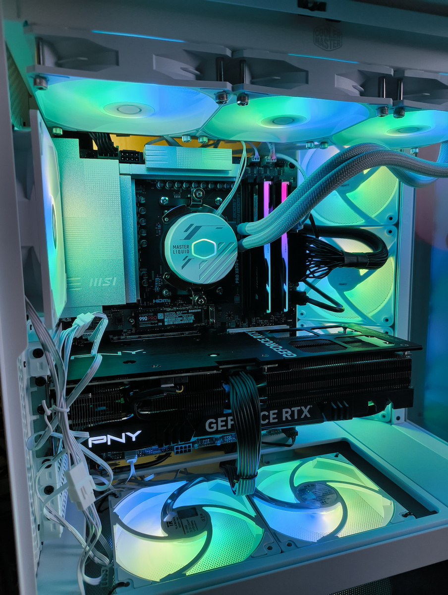 NZXT H6 Flow RGB Gaming Midi Tower Κουτί Υπολογιστή με Πλαϊνό Παράθυρο Λευκό - Image 9