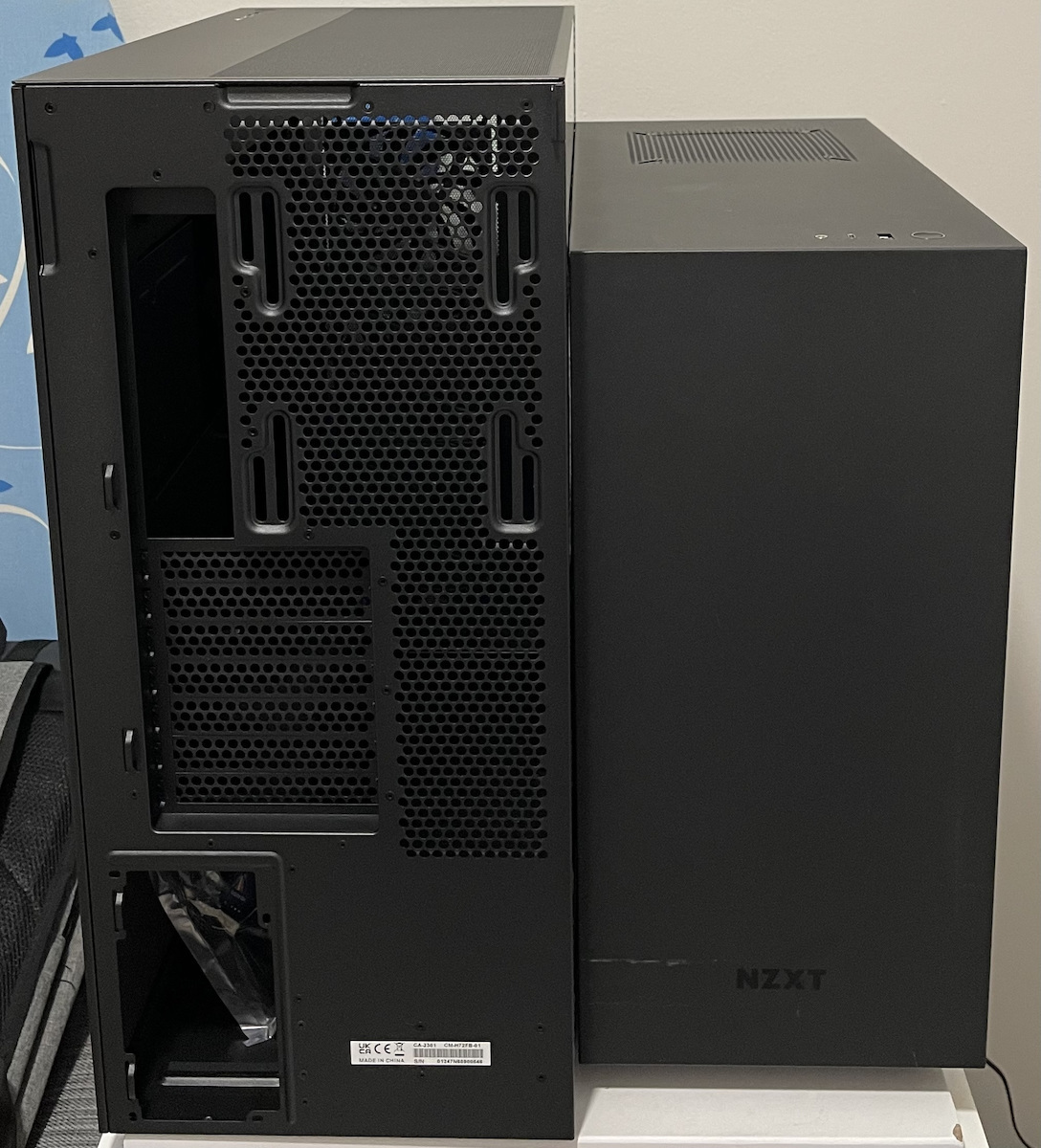 NZXT H7 Flow Midi Tower Κουτί Υπολογιστή με Πλαϊνό Παράθυρο Μαύρο - Image 10