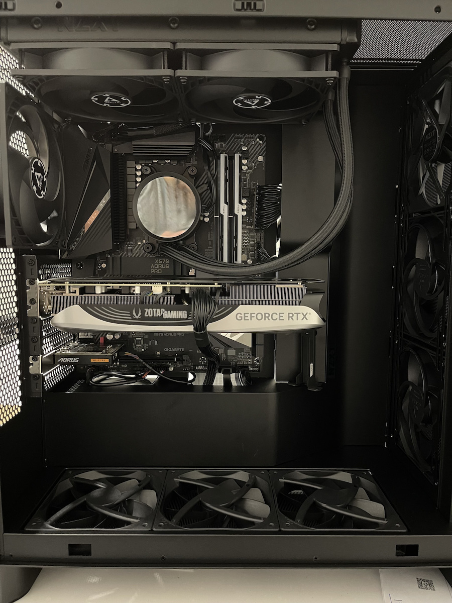 NZXT H7 Flow Midi Tower Κουτί Υπολογιστή με Πλαϊνό Παράθυρο Μαύρο - Image 11