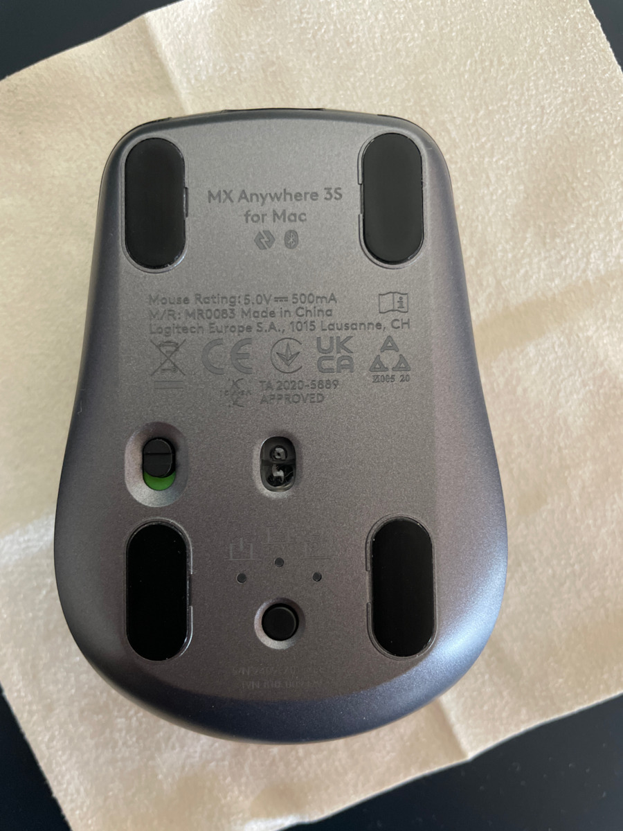 Logitech MX Anywhere 3S Ασύρματο Ποντίκι Γκρι - Image 9