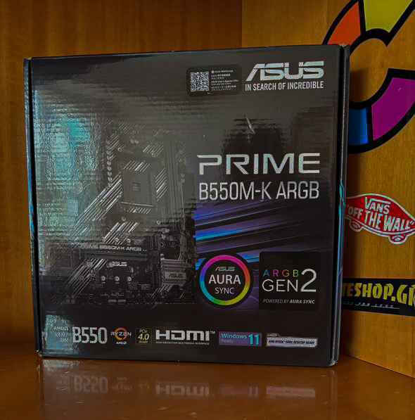 Asus Prime B550M-K ARGB Motherboard Micro ATX με AMD AM4 Socket 90MB1GC0-M0EAY0 - Image 7