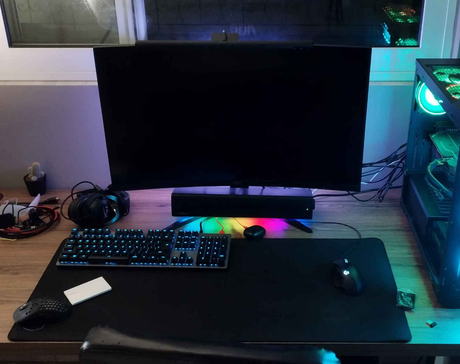 Creative Sound Blaster GS3 Ασύρματα Ηχεία Υπολογιστή 2.0 με RGB Φωτισμό και Bluetooth Ισχύος 24W σε Λευκό Χρώμα - Image 8