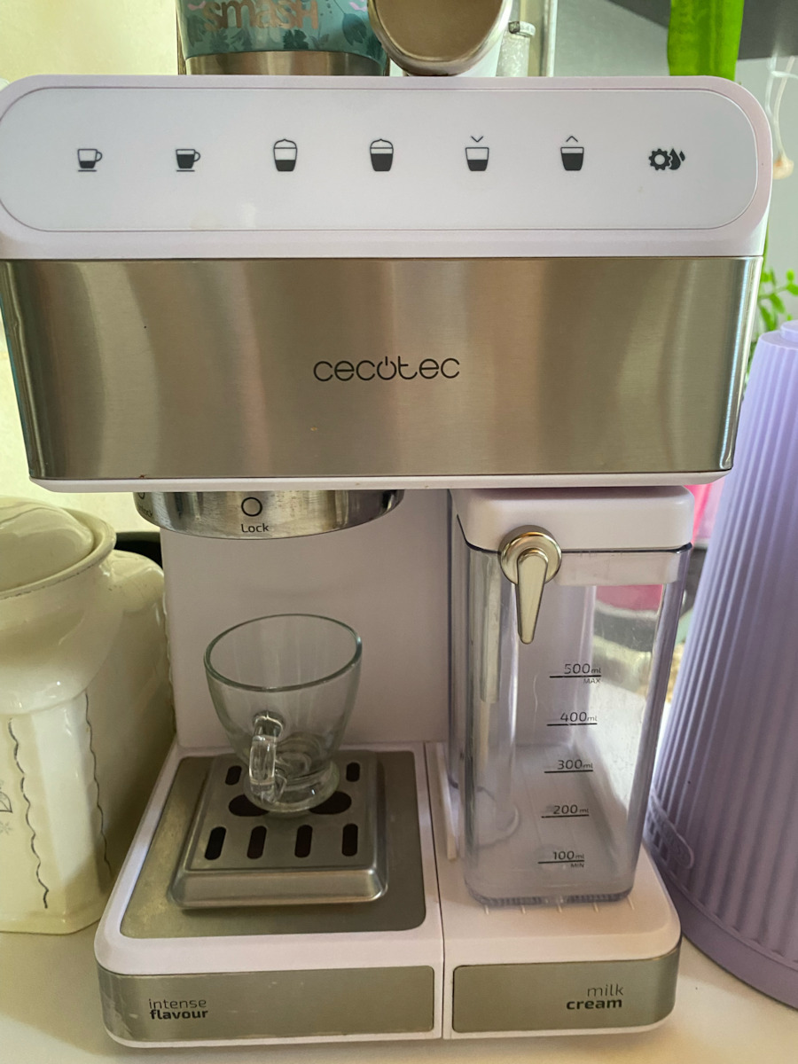 Cecotec Power Instant-ccino 20 Touch Μηχανή Espresso 1350W Πίεσης 20bar για Cappuccino Nera Series - Image 16