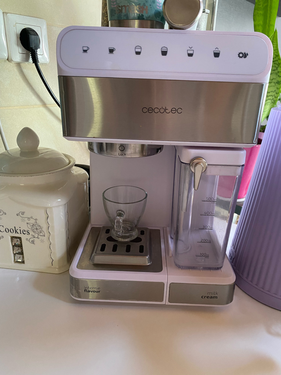 Cecotec Power Instant-ccino 20 Touch Μηχανή Espresso 1350W Πίεσης 20bar για Cappuccino Nera Series - Image 17